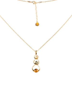 Silver necklace «SiaMoods» SN-SP636GP