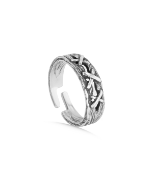 Ring «DF Project» silver №23