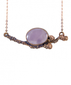 Pendant `CopperRight` apricot branch