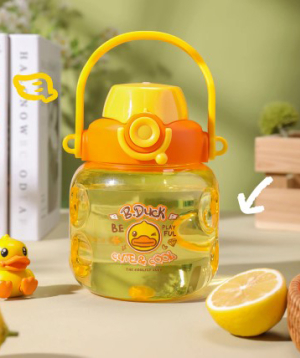 Baby bottle «Duckling» yellow, 900 ml