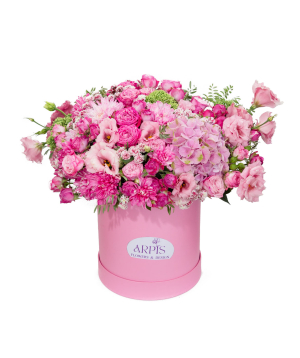 Կոմպոզիցիա «Arpis flowers» հորտենզիաներով №20