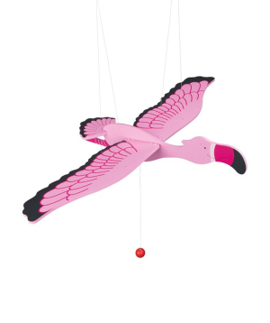 Toy `Goki Toys` swinging animal Flamingo