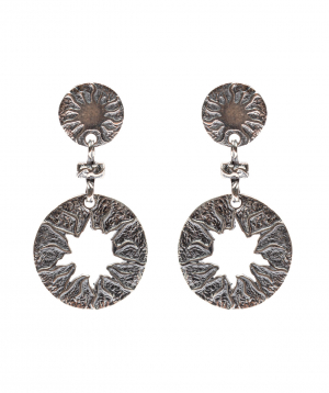 Earrings `DF Project` silver