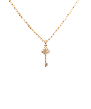 Pendant ''Less is more'' gold №114