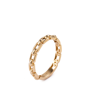 Ring `Less is more` gold №139