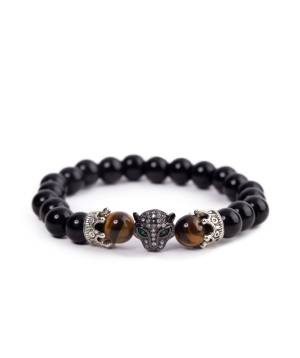 Men's bracelet with natural stones №31