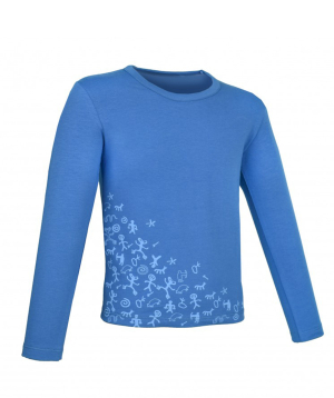 Շապիկ «Lalunz» երկարաթև կապույտ