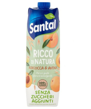 Juice ''Santal'' Apricot and Avena, 1 l