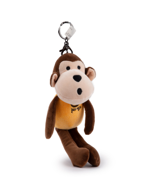 Keychain «Monkey» orange, 12 cm