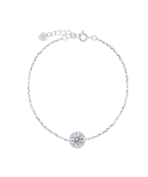 Silver bracelet «SiaMoods» SB306