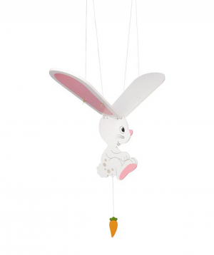 Toy `Goki Toys` swinging animal Rabbit
