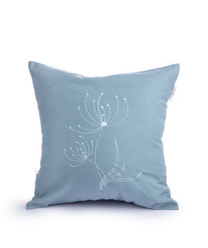 Embroidered cushion ''Jasmine Home'' №36