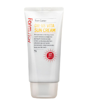 Sunscreen «Farm Stay» DR-V8 VITA, SPF 50+, 70 g
