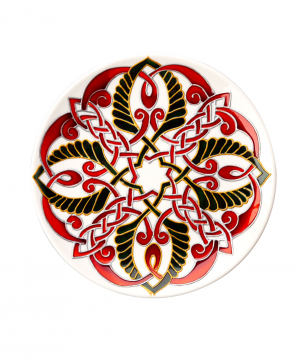 Plate ''Taraz Art'' decorative, ceramic №5