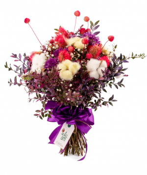 Bouquet `Iguala` with field flowers