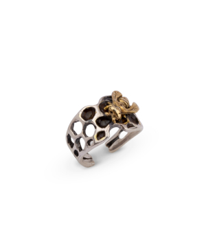 Ring `Kara Silver` hive