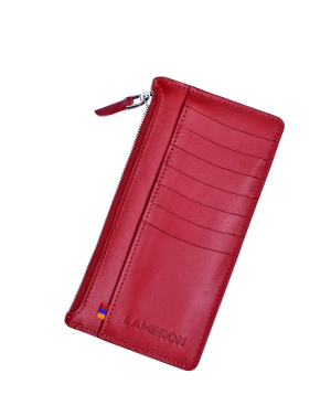 Бумажник «Lambron» Santa Claus (red) travel Slim