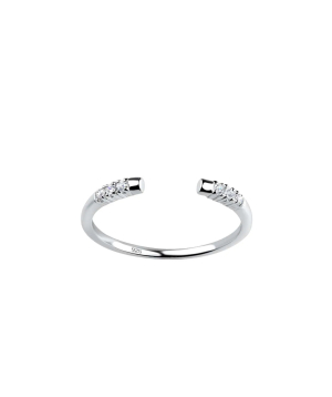 Silver ring «SiaMoods» SR174