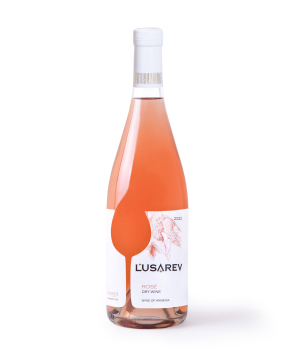 Գինի «Lusarev Wines» վարդագույն, չոր, 12,5%, 750 մլ