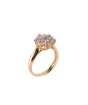 Ring `Less is more` gold №133