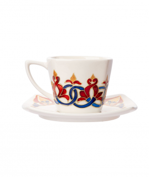 Tea cup `Taraz Art` decorative №2