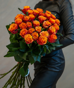 Розы «Espana» 29 шт, 80 см