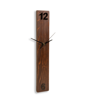 Wooden wall clock «Slim Line» №2
