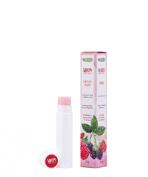 Lip balm `Nuard` made of berries, shea butter and beeswax