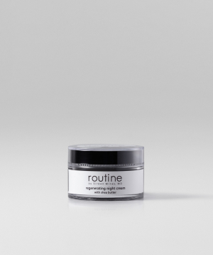 Regenerating night cream «Routine» with shea butter, 50 ml