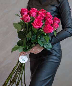Roses «Narine» 15 pcs, 80 cm