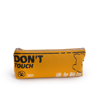 Pencil case «Don't Touch» orange