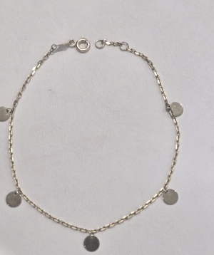 Браслет `Less is more` золотой №152