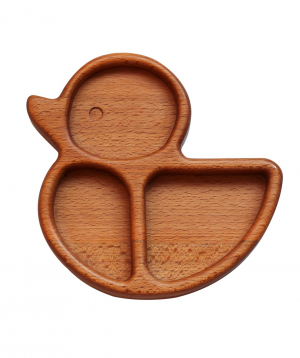 Eco plate ''WoodWide'' duck