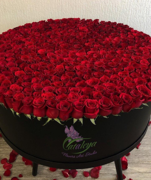 Composition «Carmen» with roses