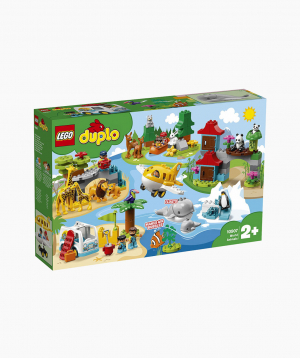 Lego Duplo Կառուցողական Խաղ Աշխարհի Կենդանիները
