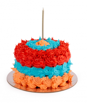 Cake `Tricolor`