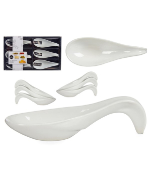 Set of small appetizer spoons «Ashley Home» 6 pcs