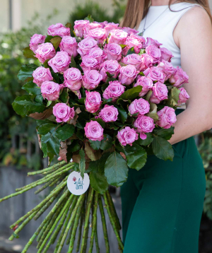 Bouquet ''Maretim'' with roses 51 pcs.