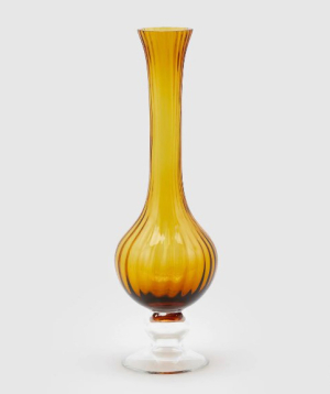 Vase ''EDG'' Collolungo Righe, yellow