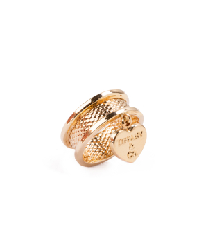 Ring `Less is more` gold №95
