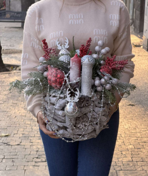 New Year's composition «Cataleya» №107