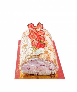 Roulade `Moms Little Bakery` with meringue