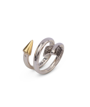 Ring `Kara Silver` Cupid's Arrow