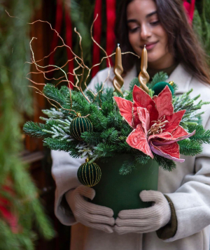 New Year's composition «Rosery» №64