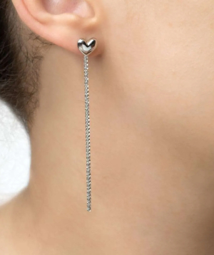 Серебряные серьга «SiaMoods» SE761