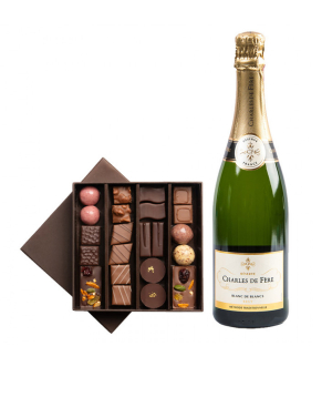 France․ champagne and chocolate №100