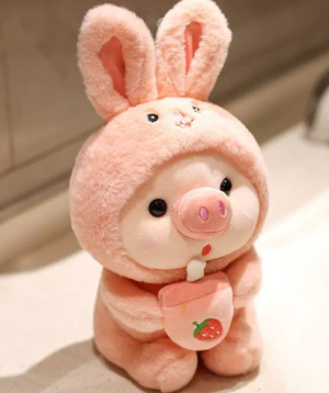Мягкая игрушка, Свинка-Кролик, 25 см