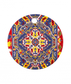 Plate `ManeTiles` decorative, ceramic №14
