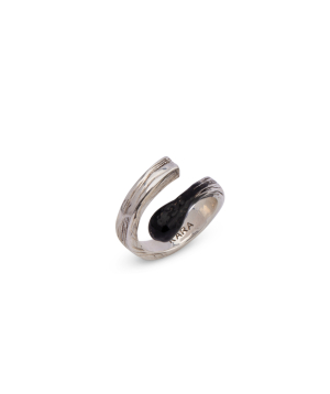 Ring `Kara Silver` Match Fiat lux