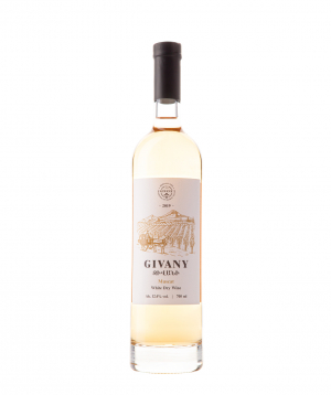 Wine `Givany Wines` Muscat white dry 700 ml